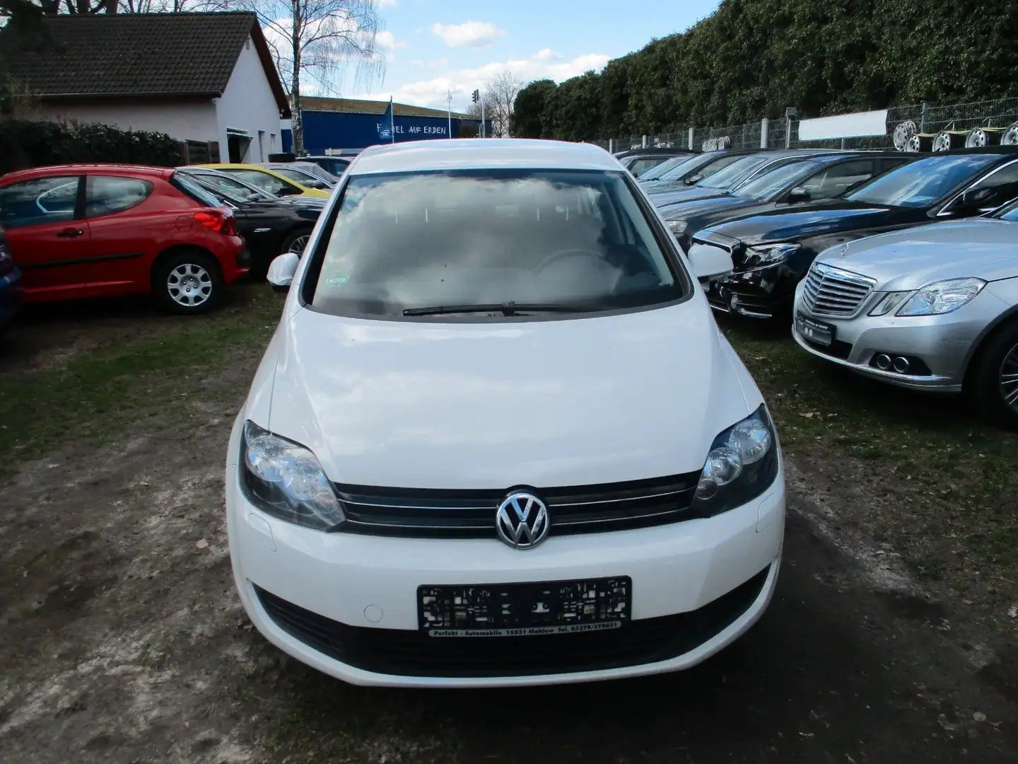Volkswagen Golf Plus VI Trendline Klima grüne Plakette Weiß - 2