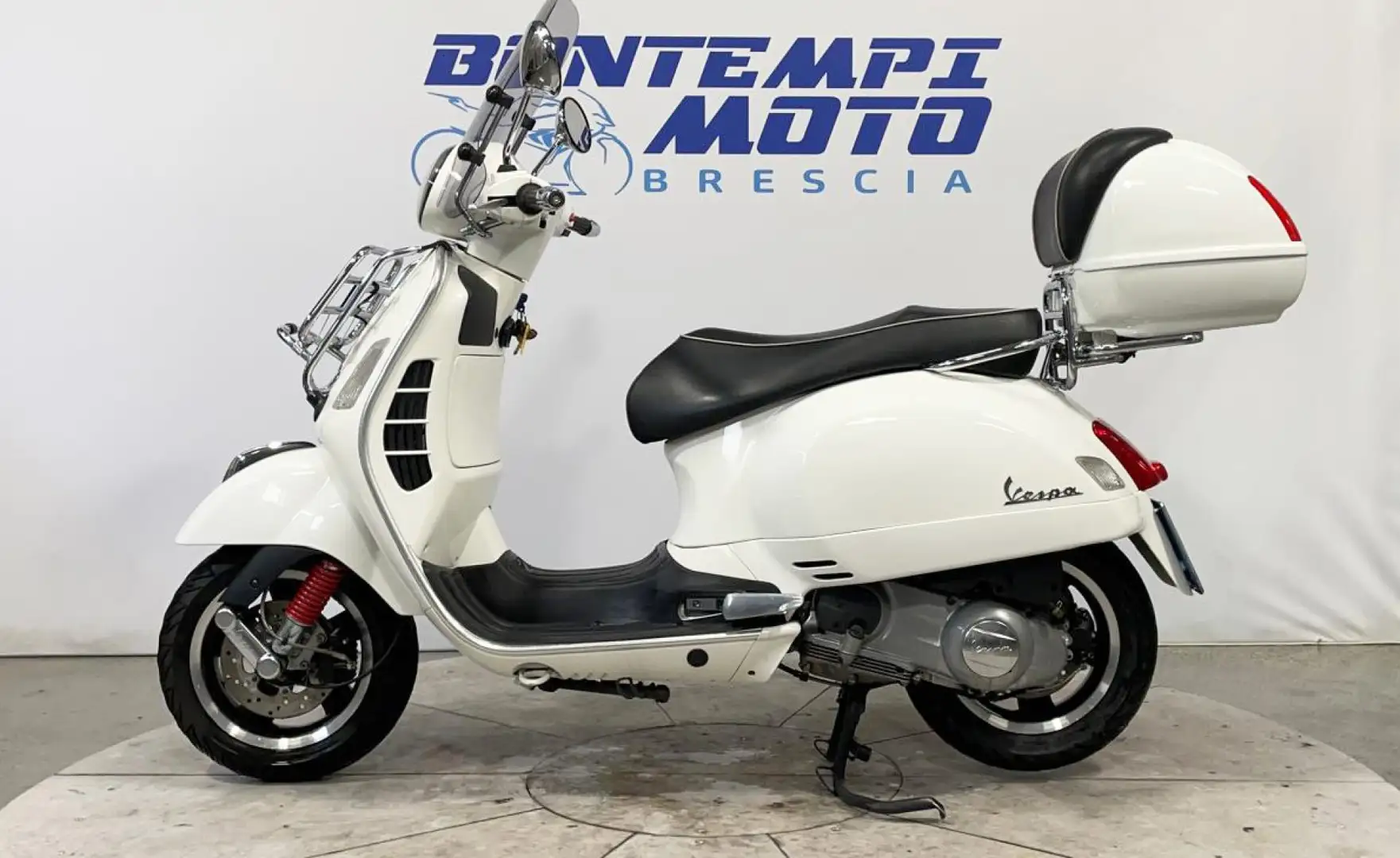 Vespa GTS 300 2008 - BAULE VESPA Bianco - 2