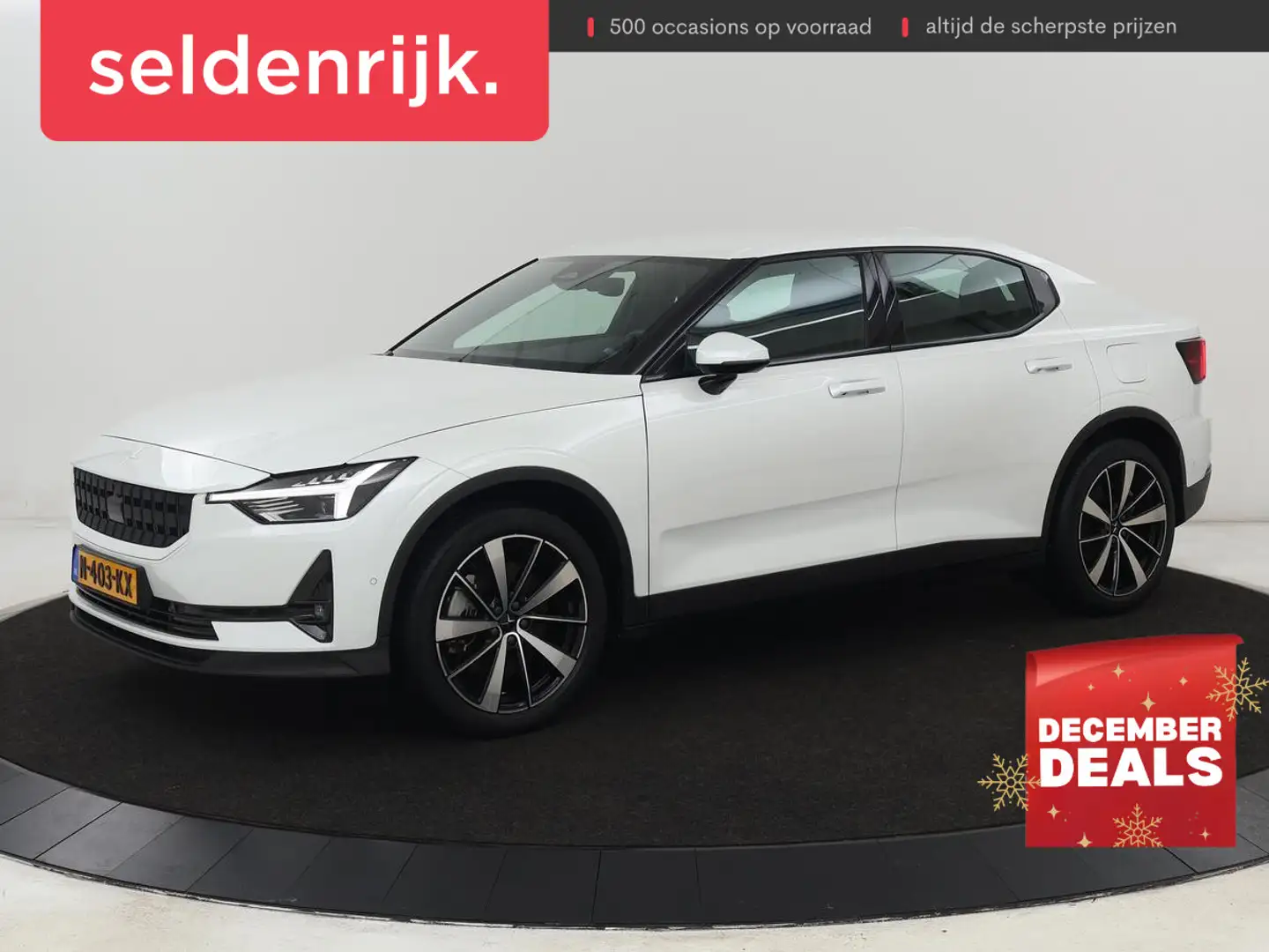 Polestar 2 Standard Range Single Motor 63kWh | 360 Camera | S Blanc - 1