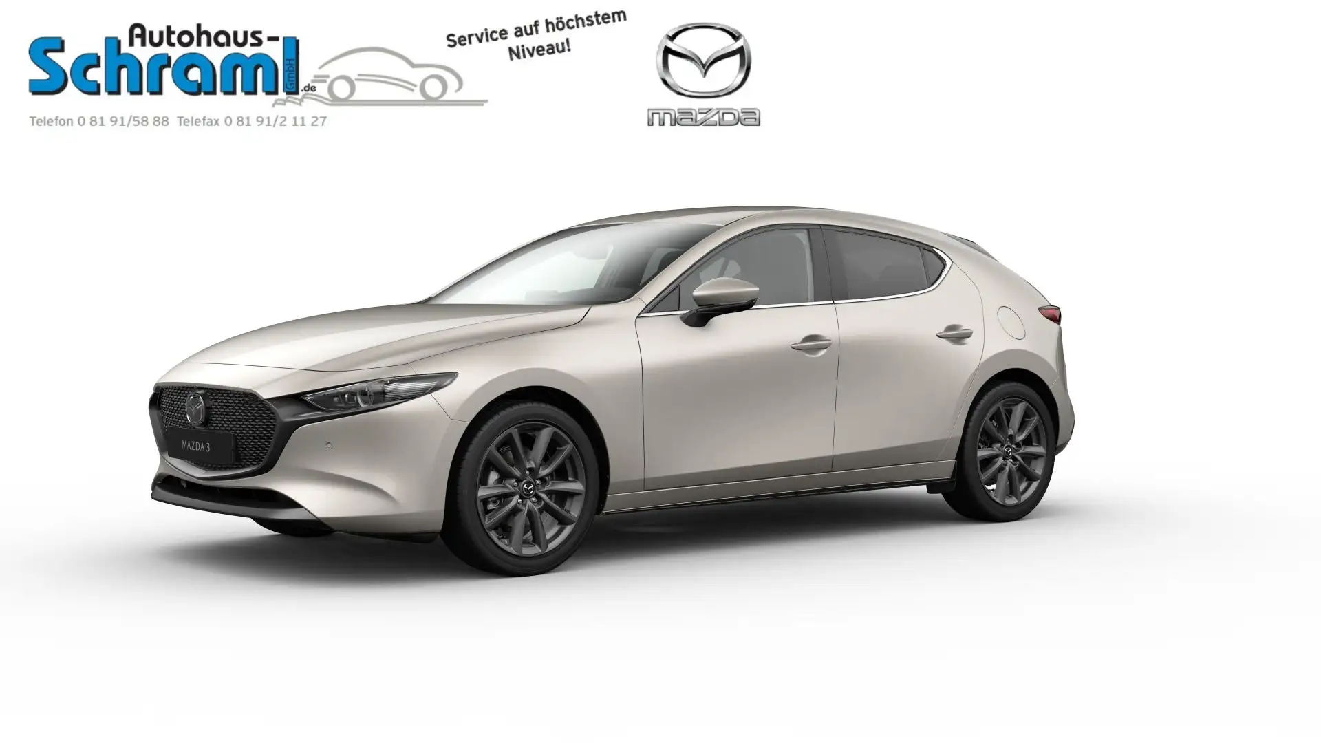 Mazda 3 2.5L e-SKYACTIV G 140ps Exclusive-Line + Pakete - 1