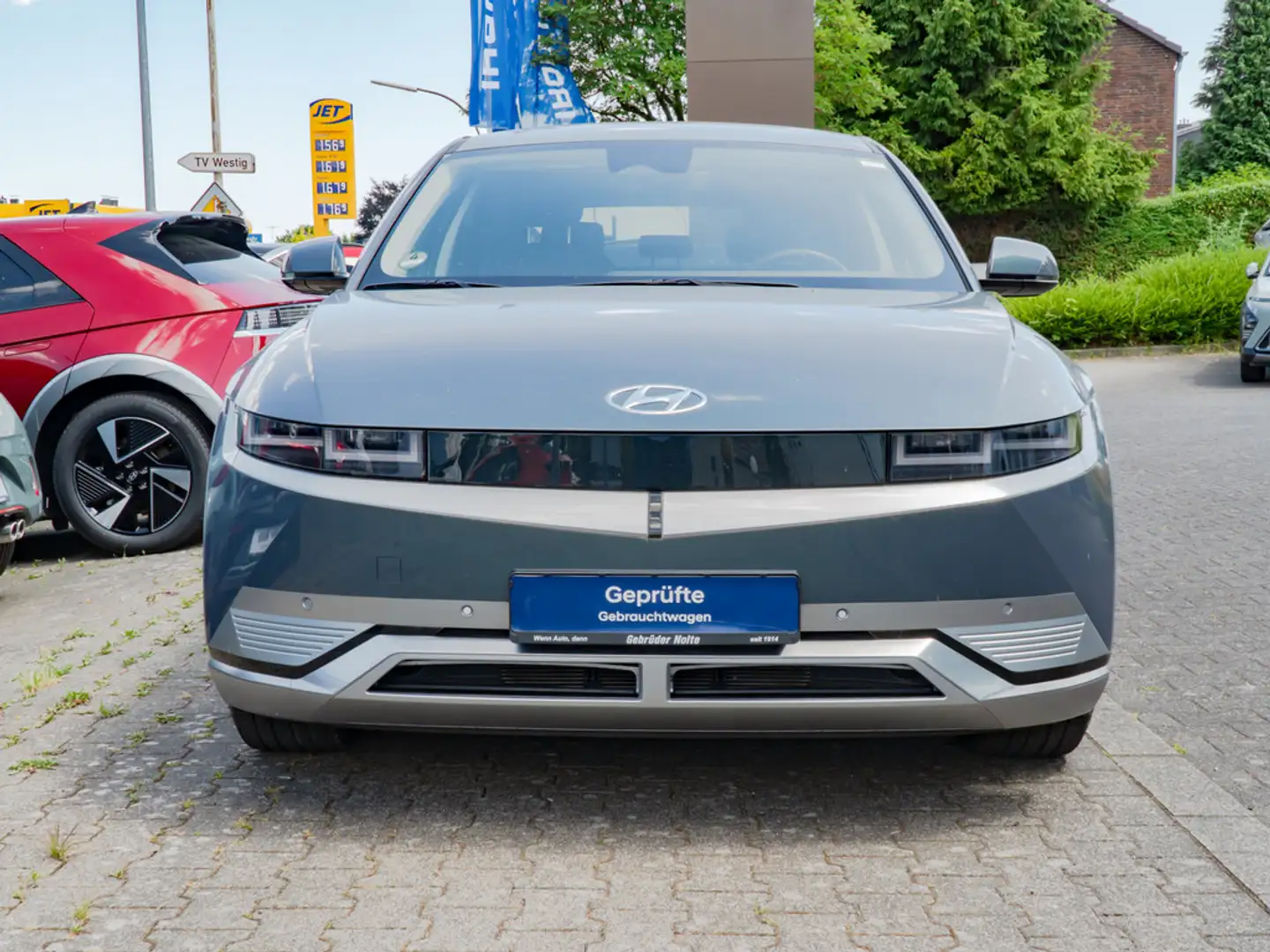 Hyundai IONIQ 5 Techniq 4WD SHZ KAMERA NAVI ACC LED Зелений - 2