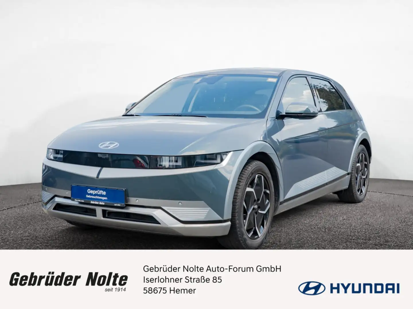 Hyundai IONIQ 5 Techniq 4WD SHZ KAMERA NAVI ACC LED Зелений - 1