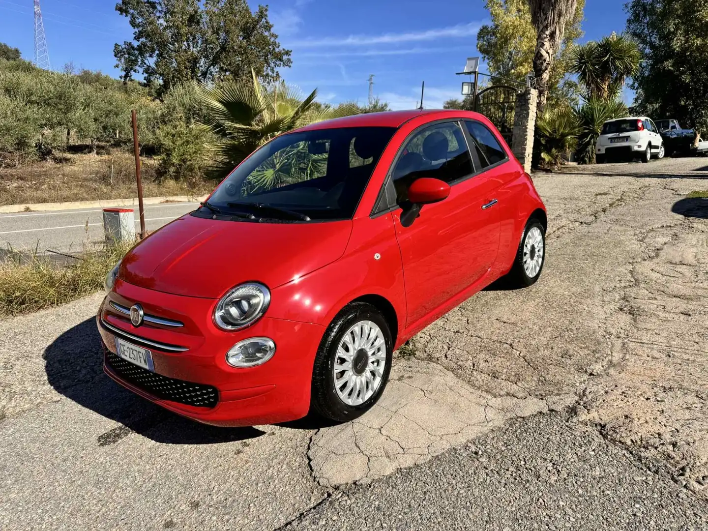 Fiat 500 500 1.0 Hybrid Lounge Rosso - 1
