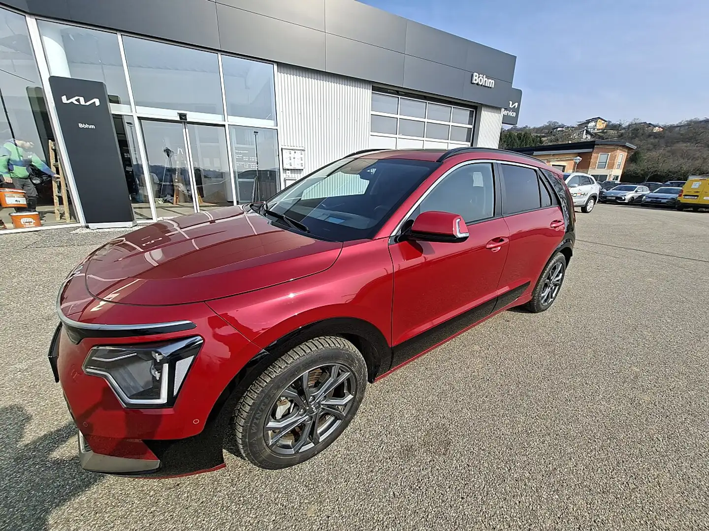 Kia e-Niro Niro EV Long Range 64kWh Platin Aut. Rot - 1