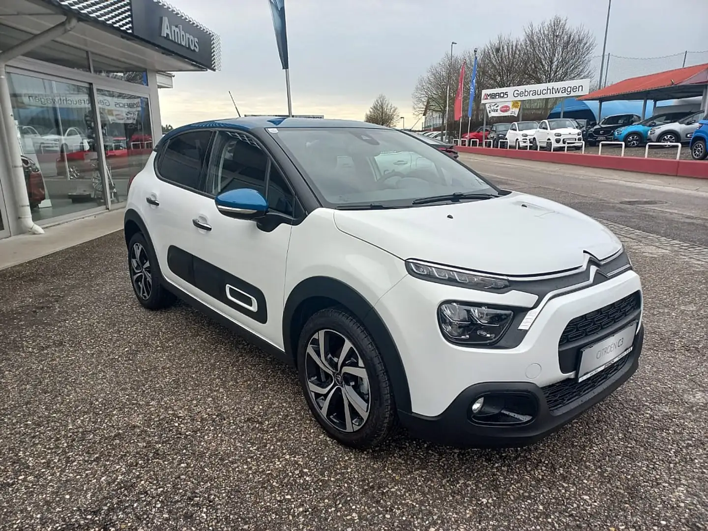 Citroen C3 BlueHDi 100 S&S 6-Gang-Manuell Shine Weiß - 1
