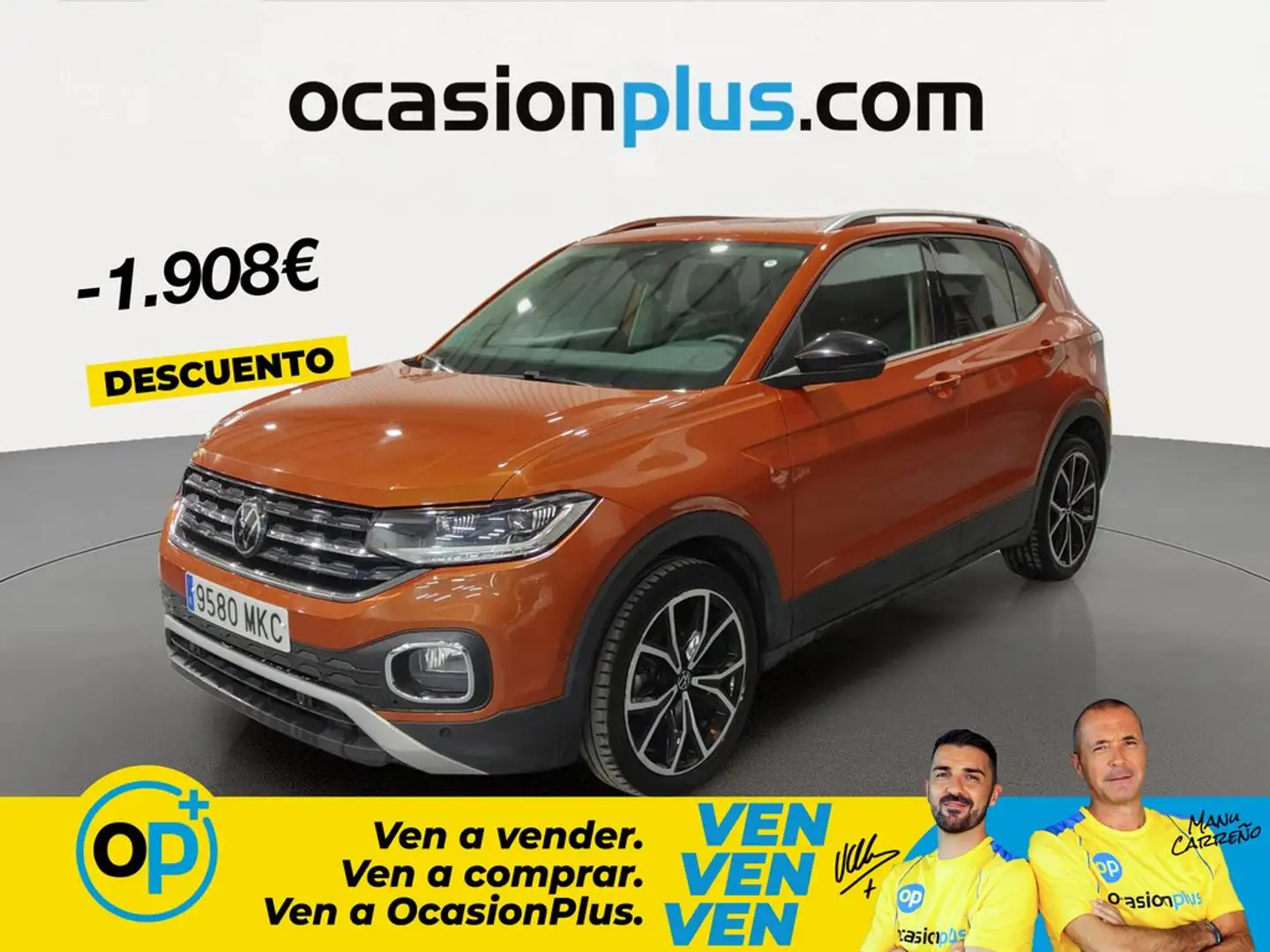 Volkswagen T-Cross 1.5 TSI Sport DSG7 110kW Naranja - 1