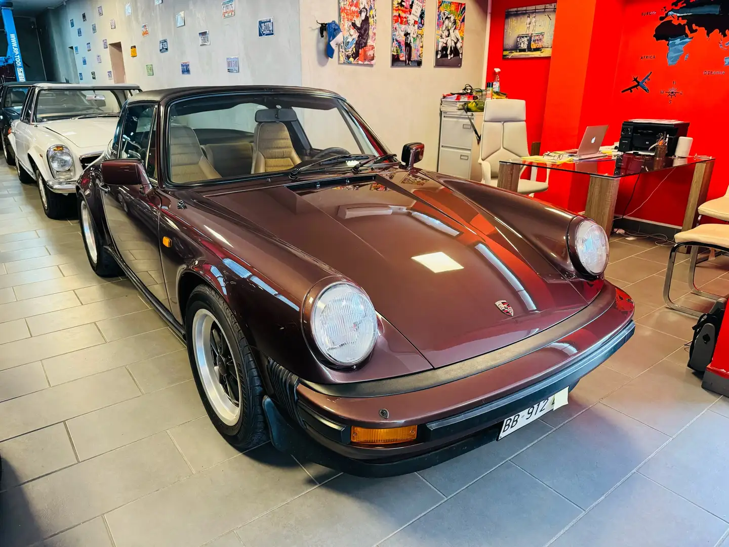 Porsche 930 911 Targa SC 3.0 A.S.I. Brun - 1