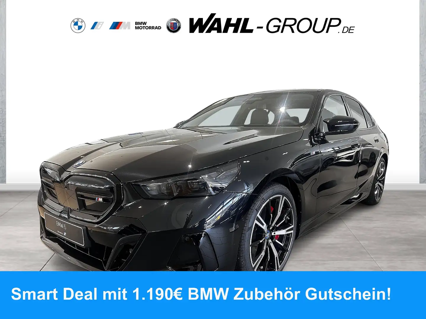 BMW i5 M60 xDrive M Sport Pro AHK Panorama Carbon HeadUp Schwarz - 1