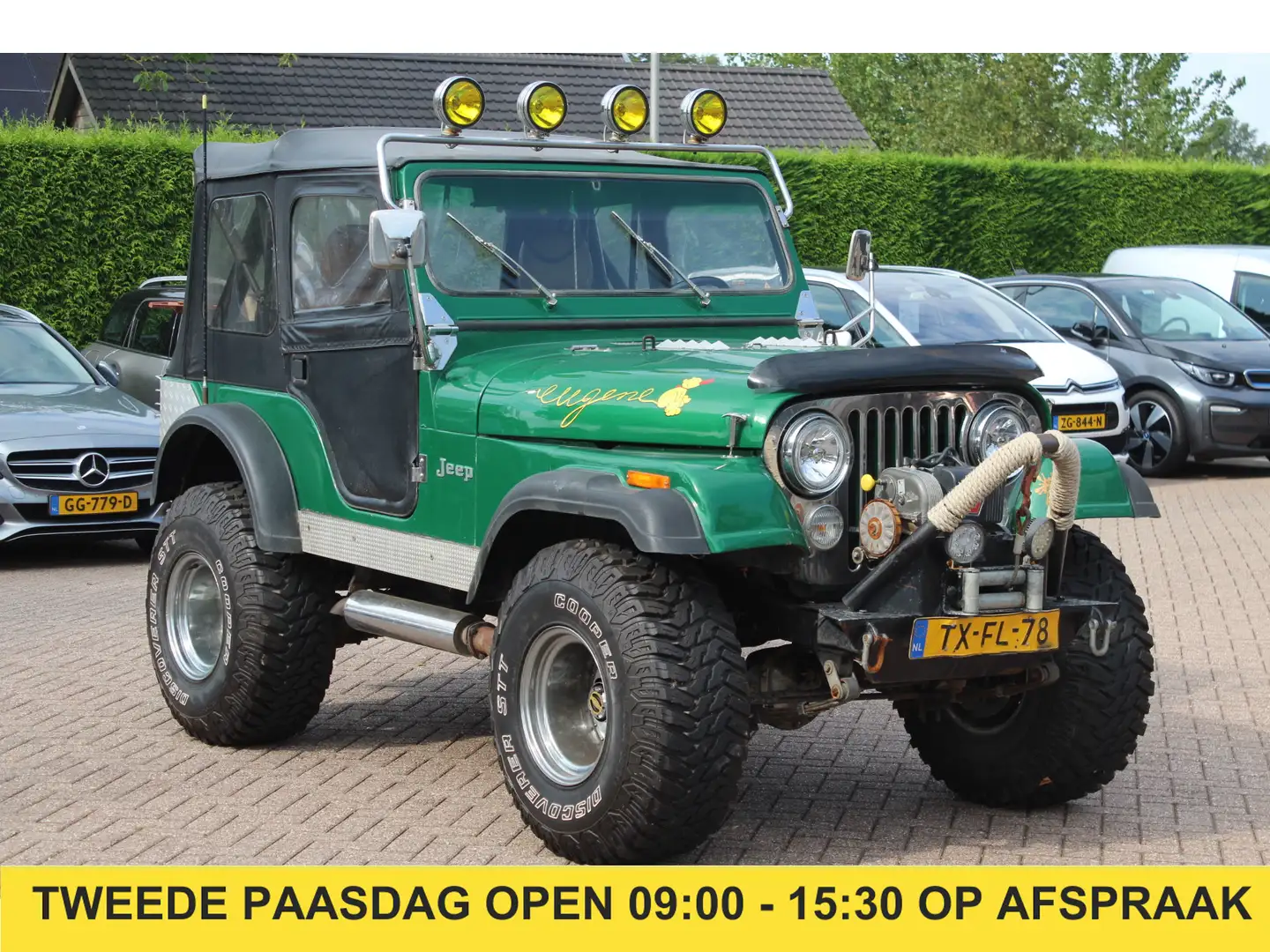 Jeep CJ-5 4x4 5.0 V8 CJ-5 / Leuke documentatie / Gave auto! Verde - 1
