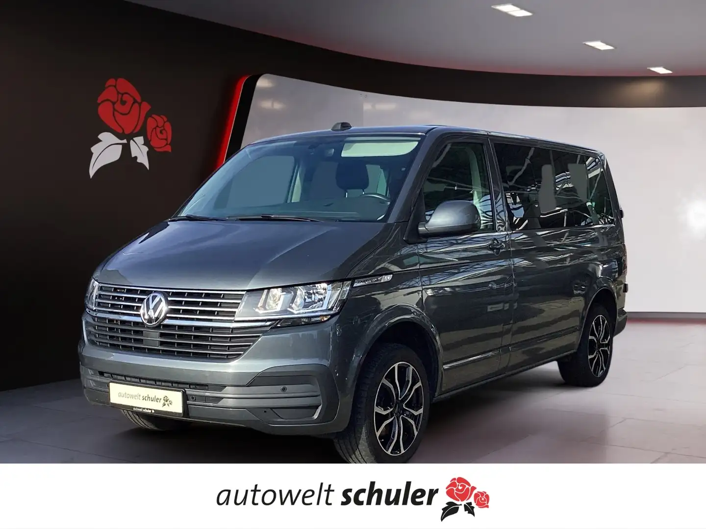 Volkswagen T6.1 Caravelle 2,0 TDI DSG Comfortline AHK Navi Grau - 1
