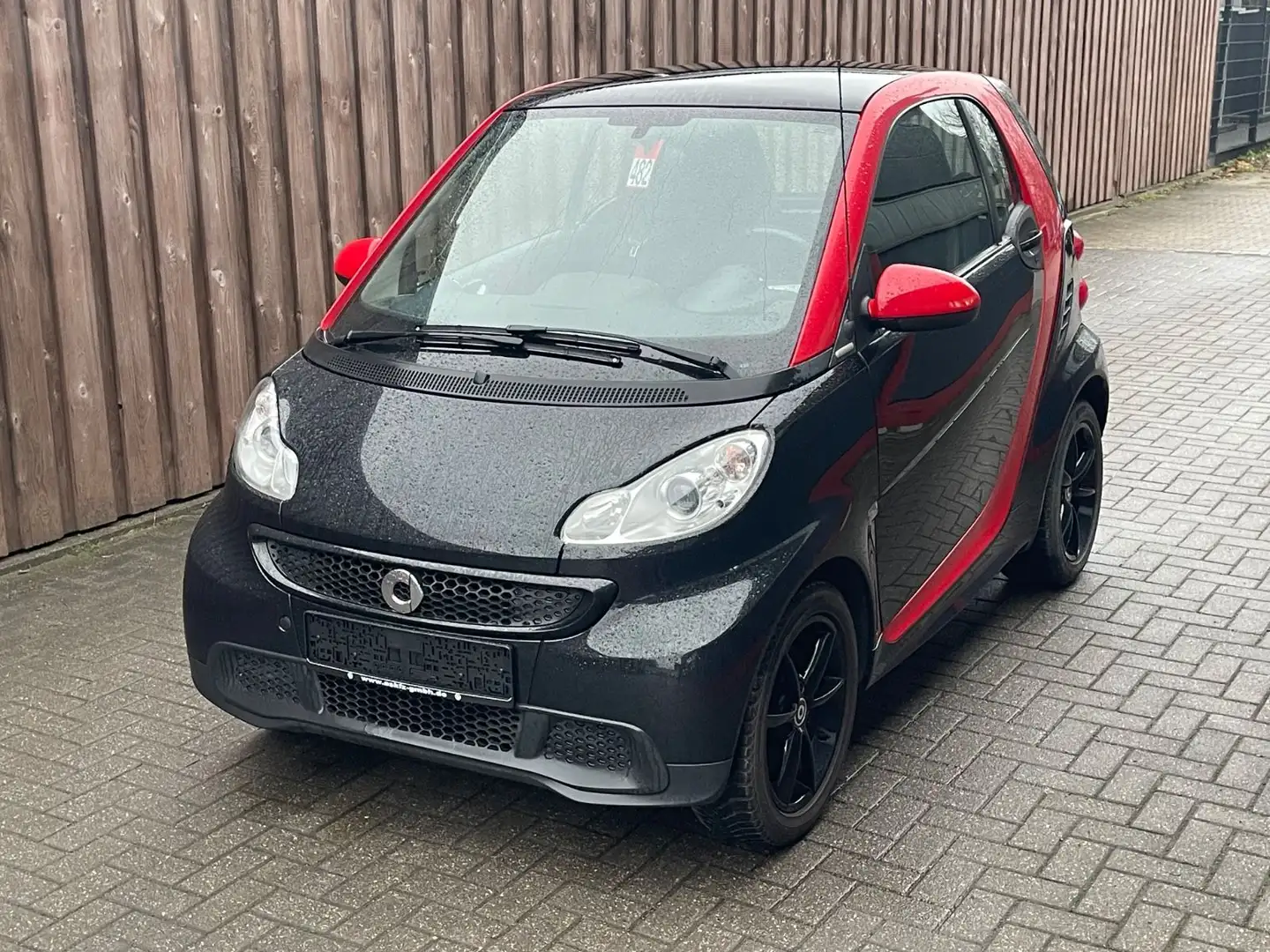 smart forTwo fortwo coupe "Edition sharpred" Leder Noir - 1