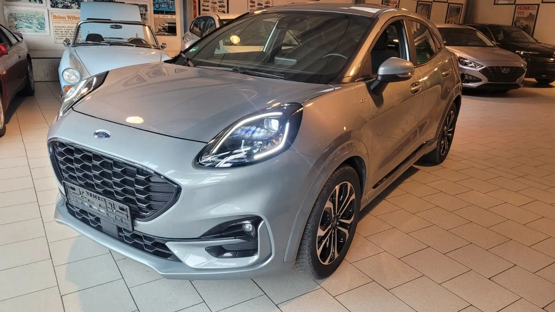 Ford Puma 1,0 EcoBoost Hybrid 92kW ST-Line Navi Led Grau - 1