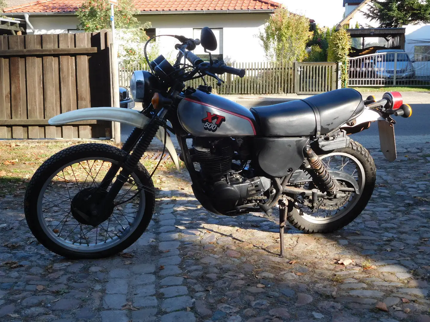 Yamaha XT 500 1U6 Negro - 2