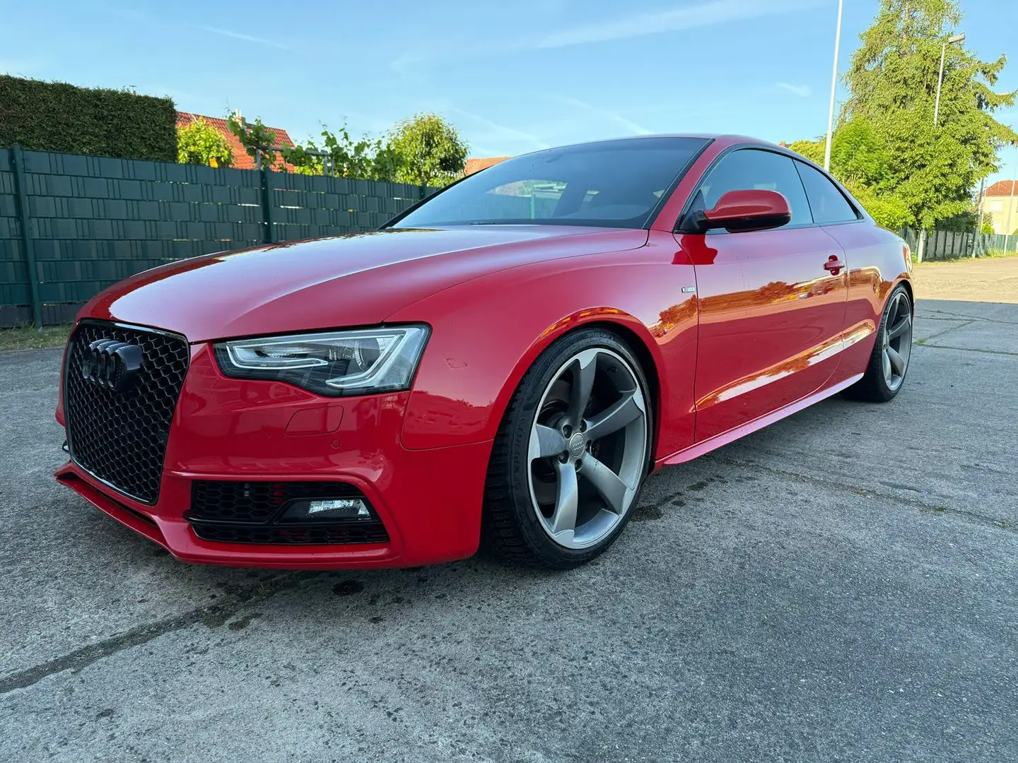 Audi A5 Coupe 3.0 TDI S-Line  clean diesel quattro Rosso - 2