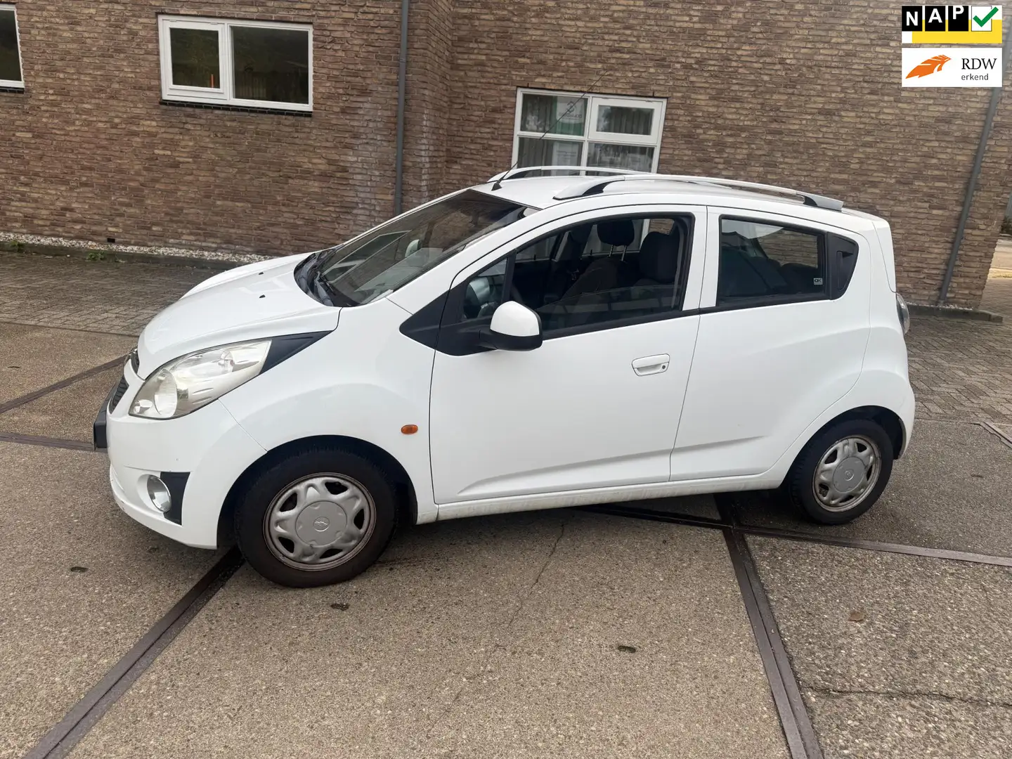Chevrolet Spark 1.0 16V LS Bi-Fuel ((( NIEUWE koppeling ))) Blanc - 1