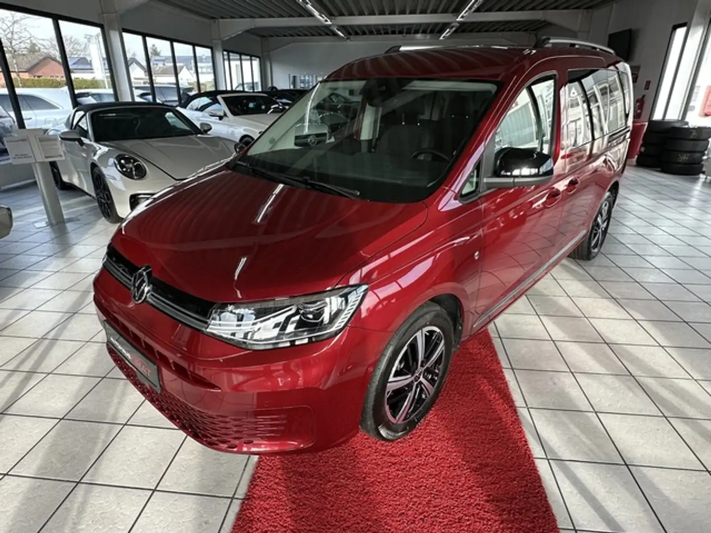 Volkswagen Caddy Maxi 2,0 TDI DSG "Style" AHK+Kamera+Teilleder+LED+ Violett - 1