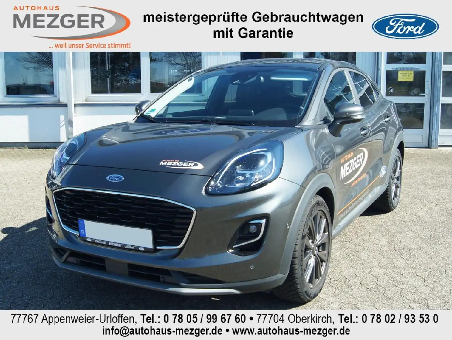 Ford Puma Titanium X Grau - 1