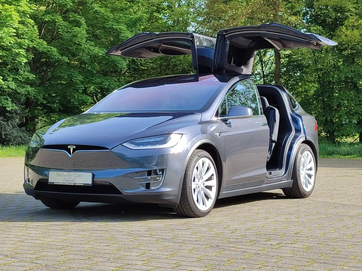 Tesla Model X MODEL X 75D | COLDWEATHER |EAP-AKTIV| CCS | MCU2 Grau - 1