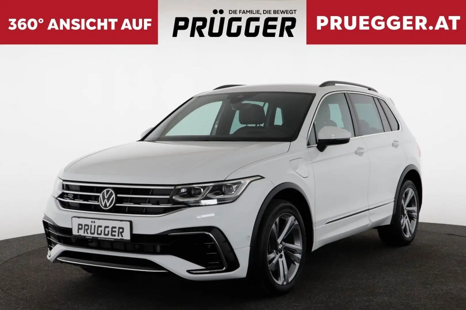Volkswagen Tiguan 1,4 TSI eHybrid R-LINE DSG NAVI LED HUD VIR Weiß - 1