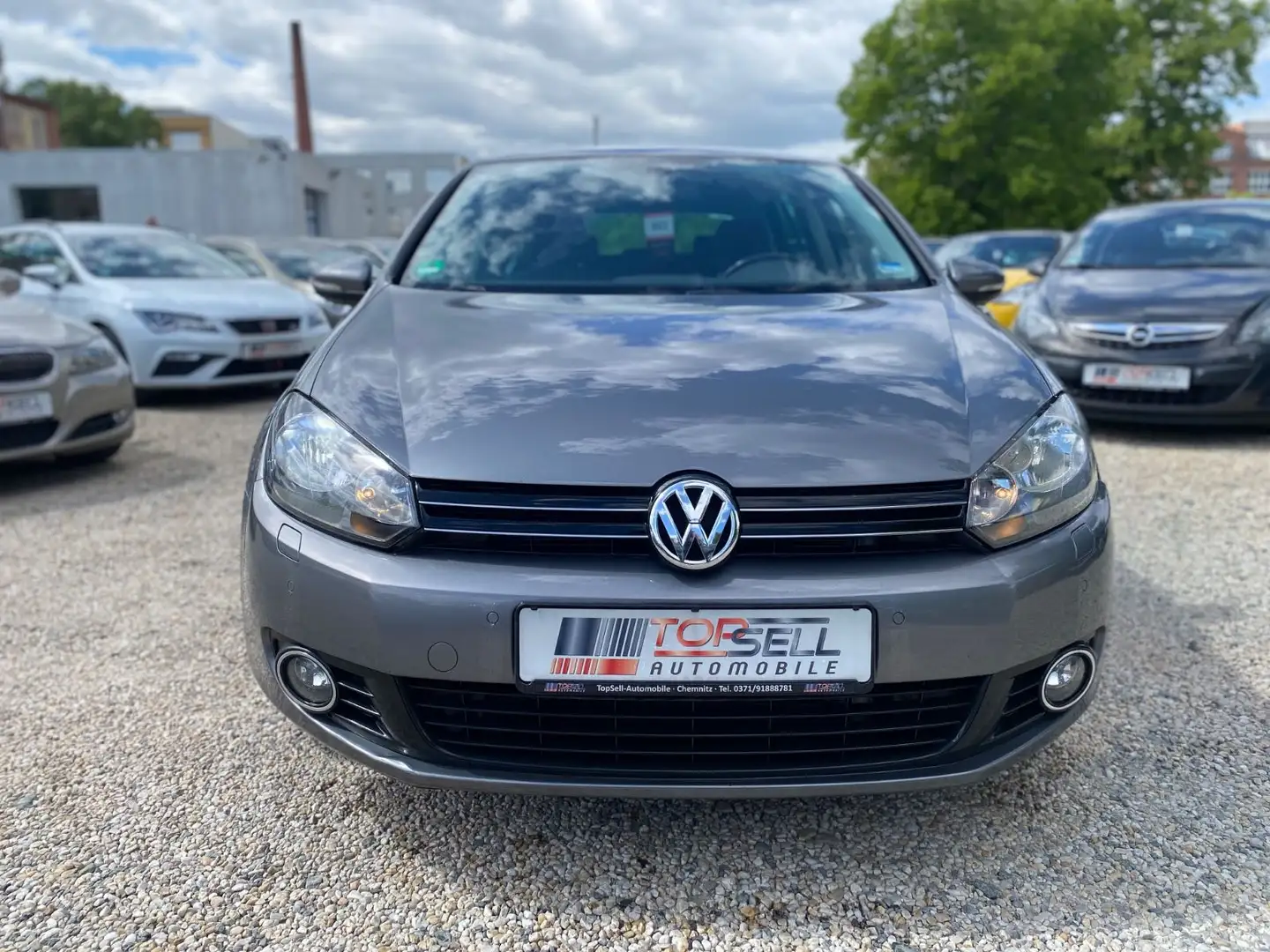 Volkswagen Golf 6 1.2 TSI Team PDC Sitzheizung Tempomat 1.H Grau - 2