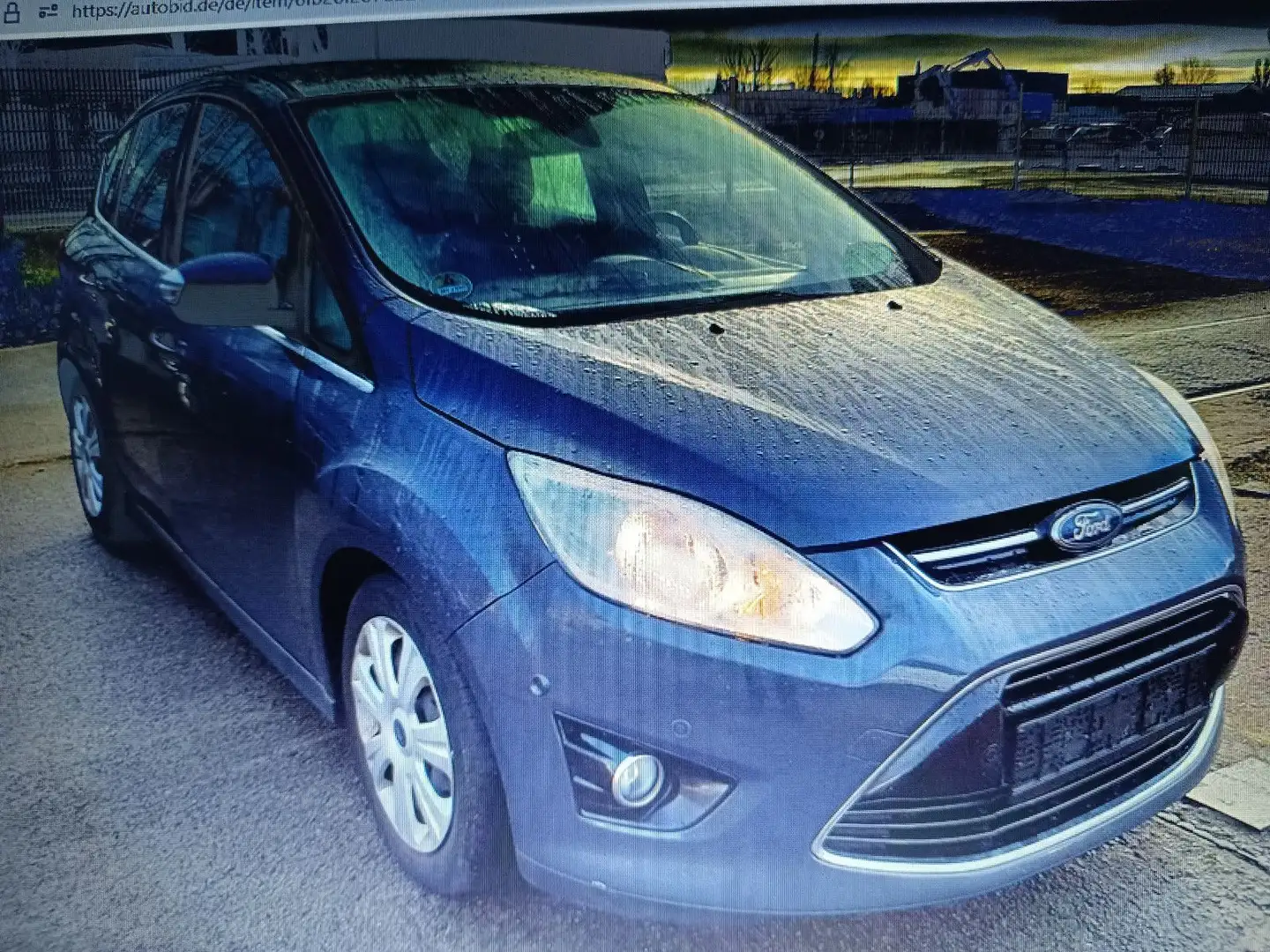 Ford C-Max 1,0 EcoBoost 92kW Titanium Vollausstattung Grau - 2