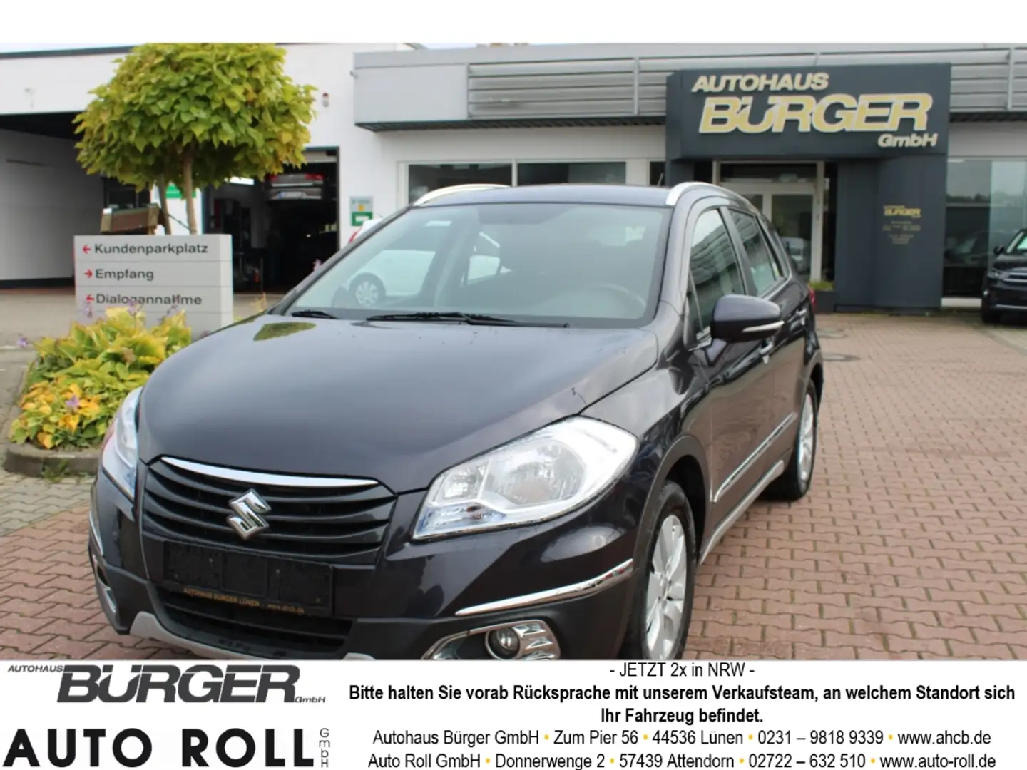 Suzuki SX4 S-Cross Mehrzonenklima SHZ Temp PDC Berganfahrass. Grijs - 1