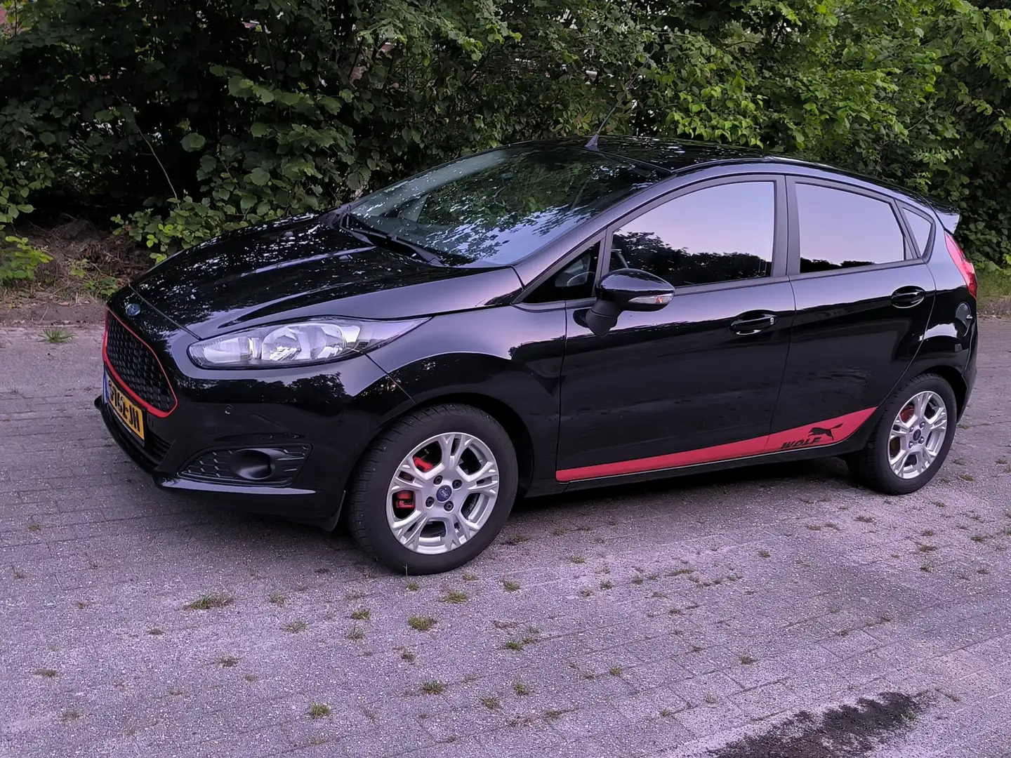 Ford Fiesta 1.0 EcoB. Titanium Zwart - 1