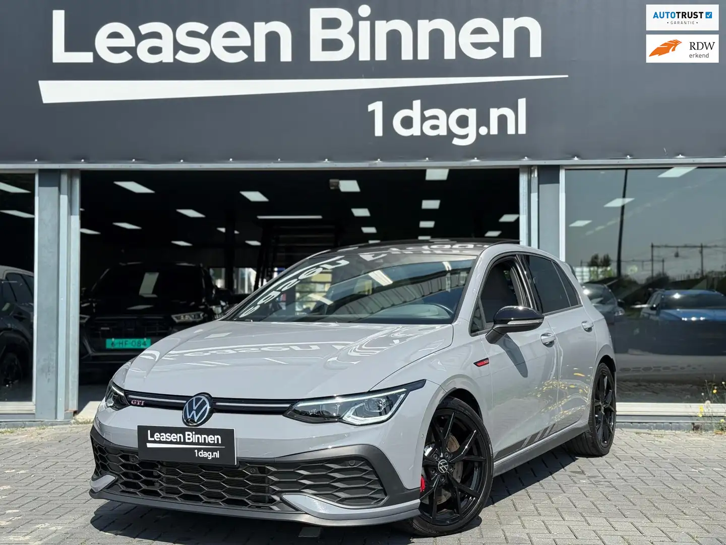 Volkswagen Golf GTI 2.0 TSI CLUBSPORT MEMORY/PANO/LEER Gris - 1