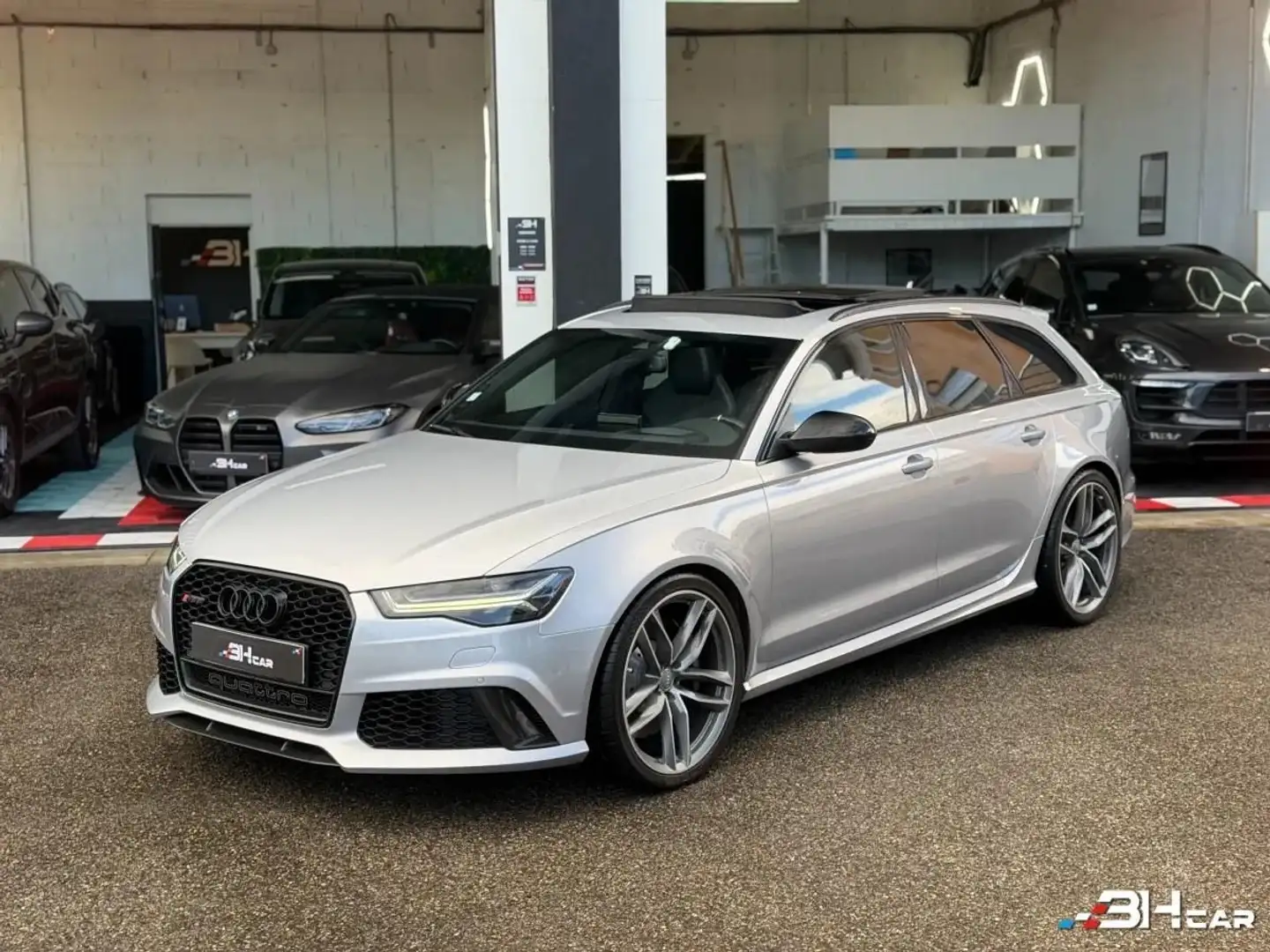 Audi RS6 C7 4.0L TFSI V8 560cv phase 2 / QUATTRO / CARBONE / MILLTEK / Grigio - 1
