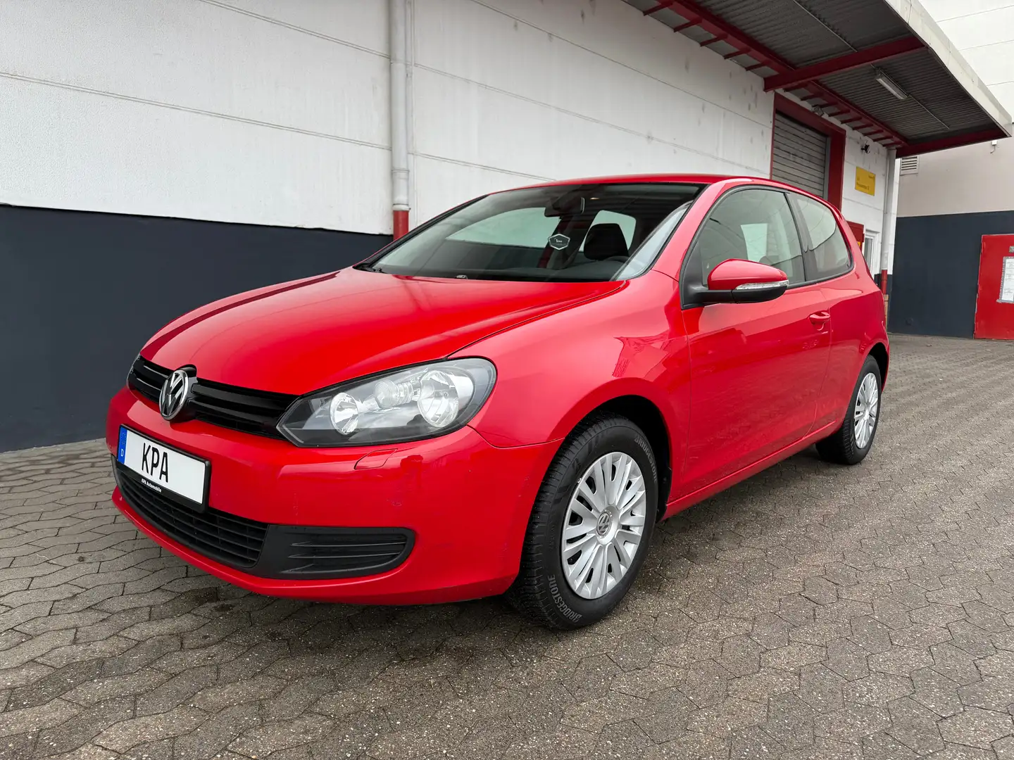 Volkswagen Golf 1.4L*80PS*1 Hand*TÜV NEU*Zahnr. NEU*Klima*ZVR. Rood - 1