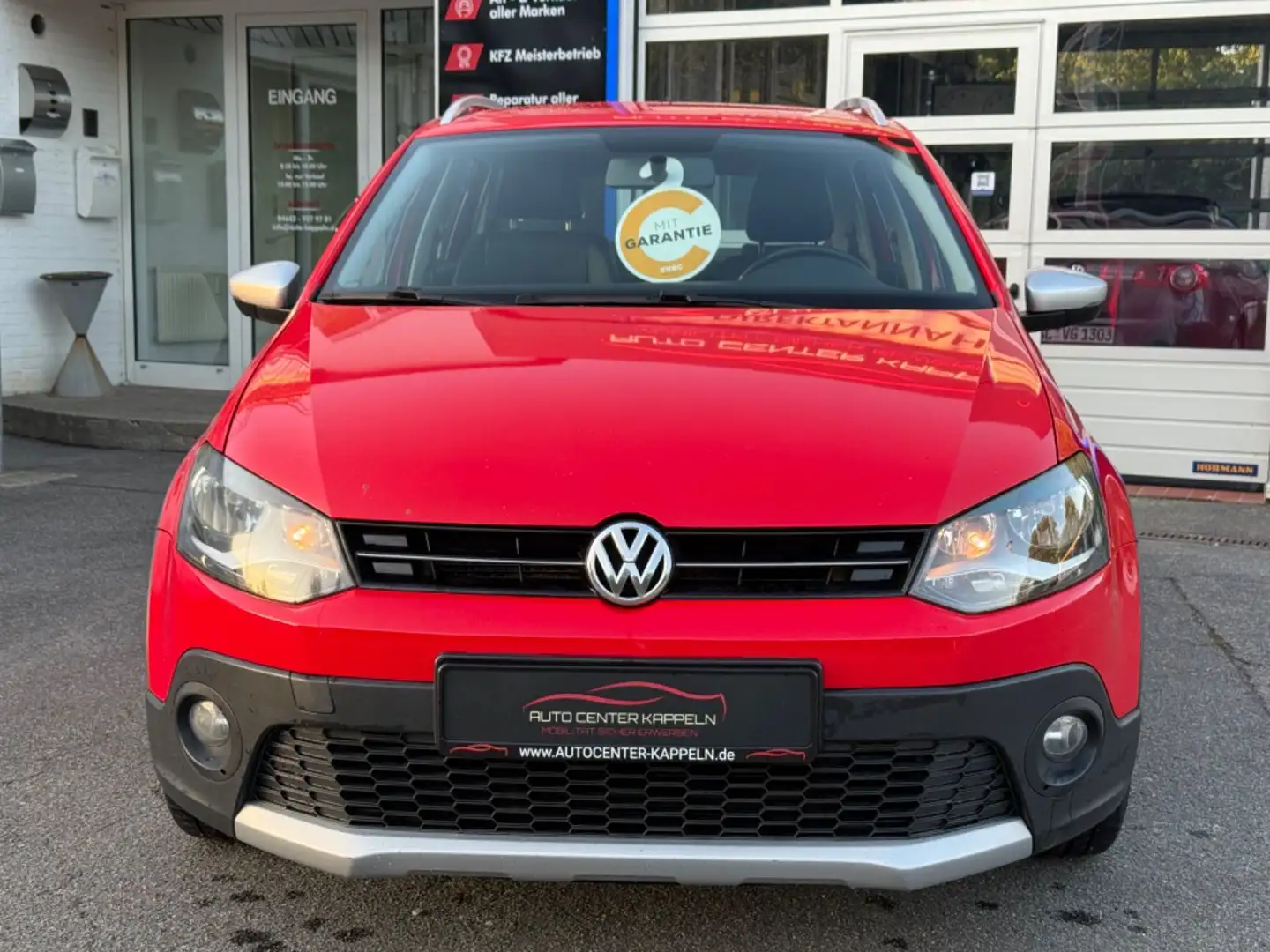 Volkswagen Polo V CrossPolo (Klima-Tempom.-Sitzheizung-SHZ) Rot - 2