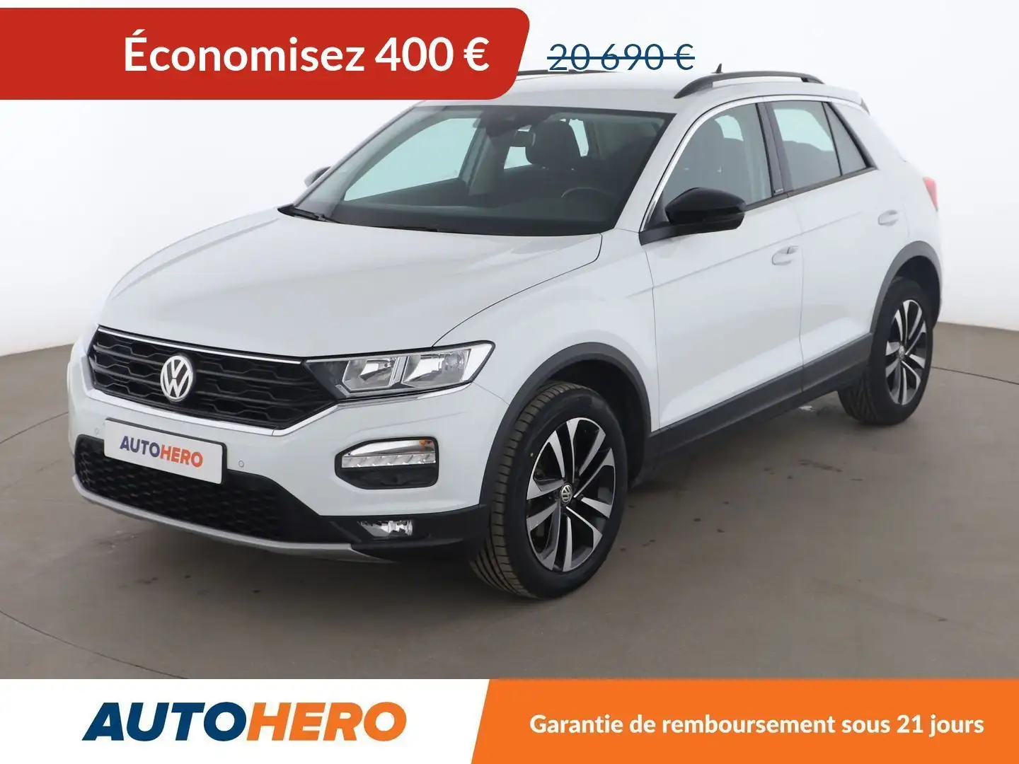 Volkswagen T-Roc 1.6 TDI IQ.Drive Blanc - 1