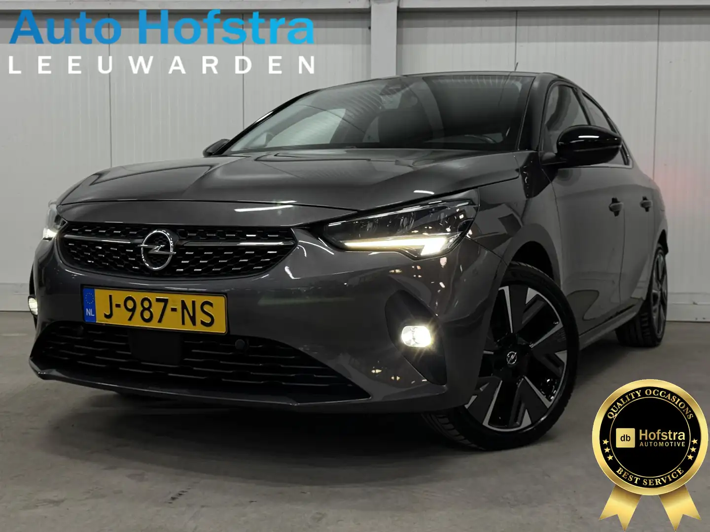 Opel Corsa-e Elegance 50 kWh 89% SOH KEY-LESS STOEL/STUUR-VERW. Gris - 1