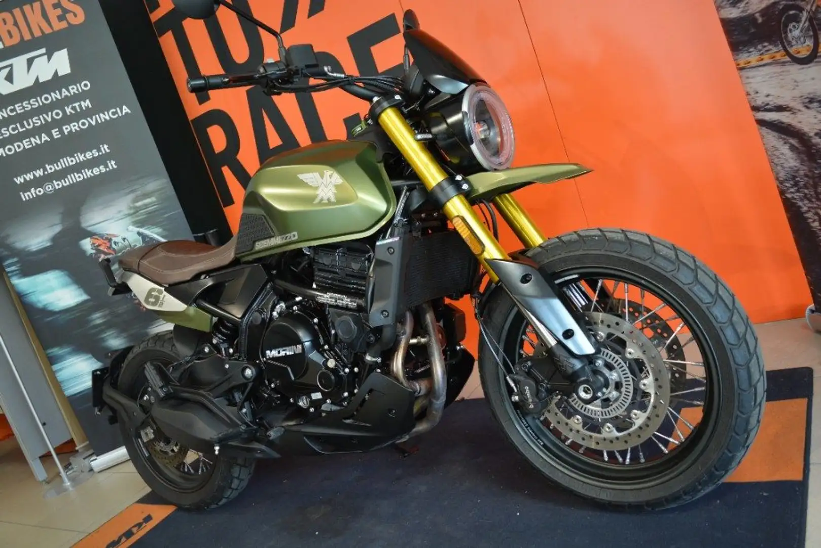 Moto Morini SEIEMMEZZO SCR ABS Verde - 2