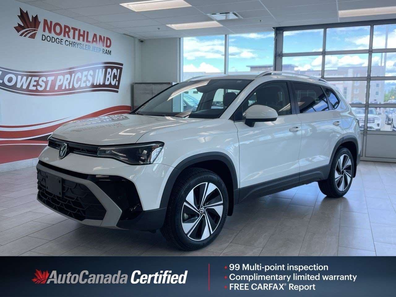2025 Volkswagen Taos Comfortline 4Motion | AWD | One owner | No acciden