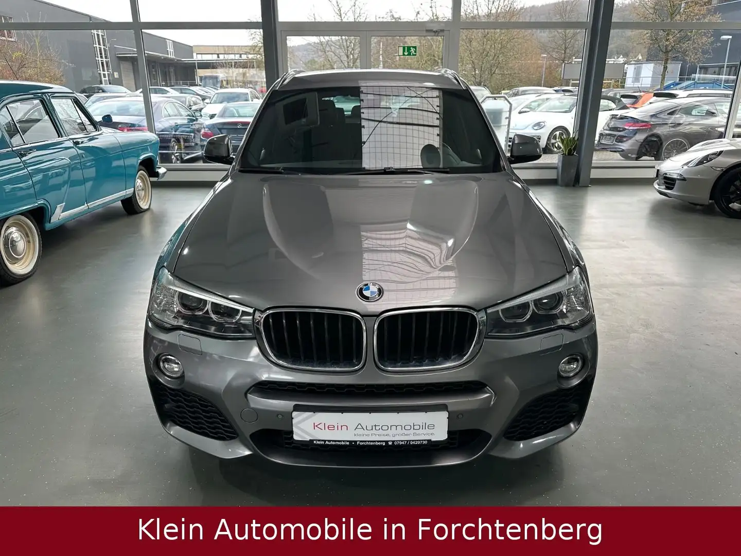 BMW X3 20xD M Sportpaket Leder Navi BiXenon 2.-Hand Gris - 2