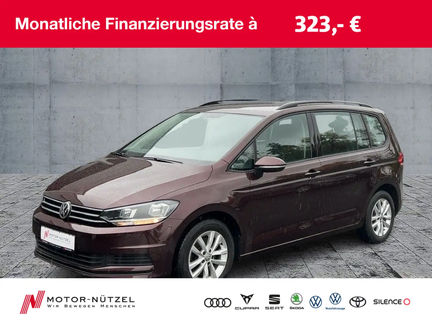 Volkswagen Touran 1.4 TSI COMFORTLINE NAVI+SHZ+2xPDC+BT+16" Rot - 1