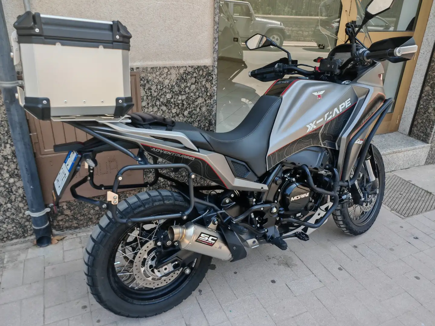 Moto Morini X-Cape Gris - 2