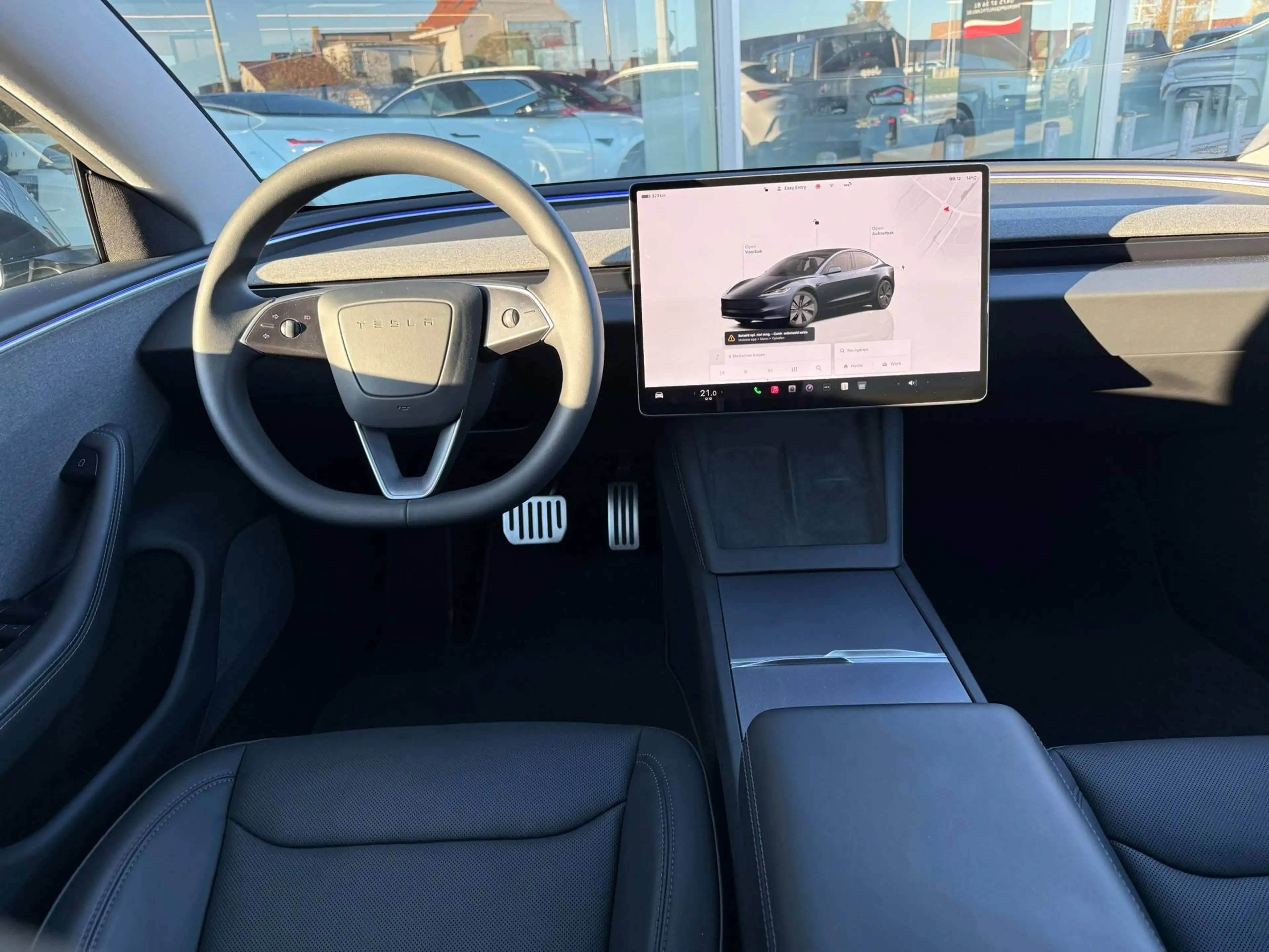 Tesla Model 3 SELF-DRIVING / HIGHLAND LONG RANGE / BLACK / 360°CAM / ZETELVERWARMING / PANO / — photo 14