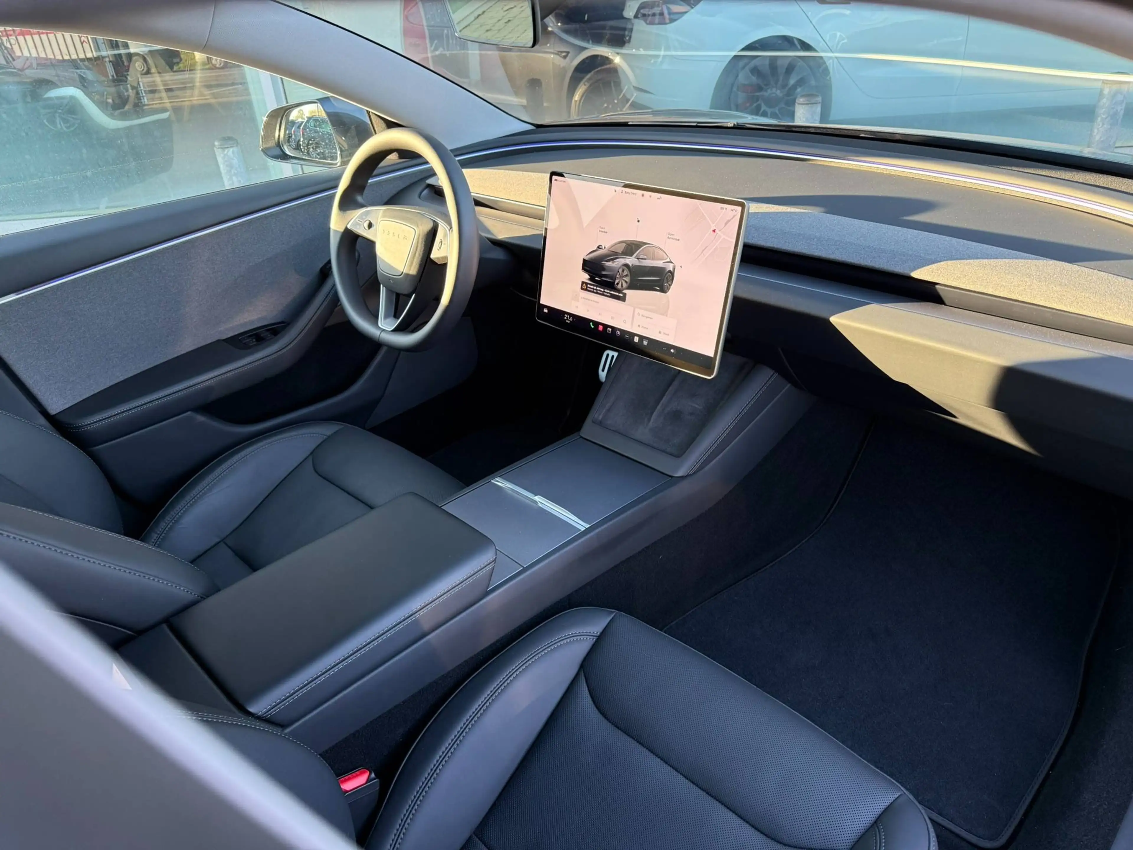 Tesla Model 3 SELF-DRIVING / HIGHLAND LONG RANGE / BLACK / 360°CAM / ZETELVERWARMING / PANO / — photo 12