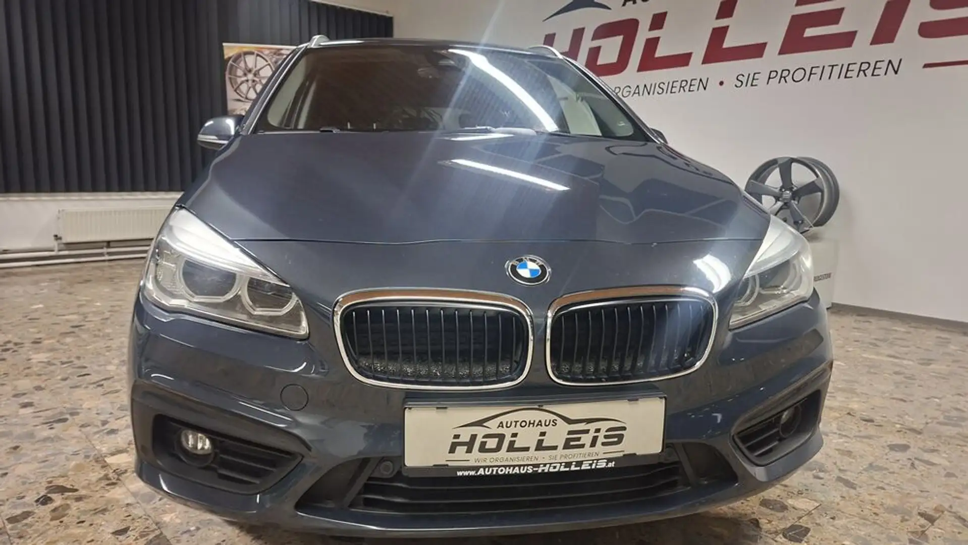 BMW 218 d Gran Tourer Automatik AHK. Eintausch möglich Grau - 2