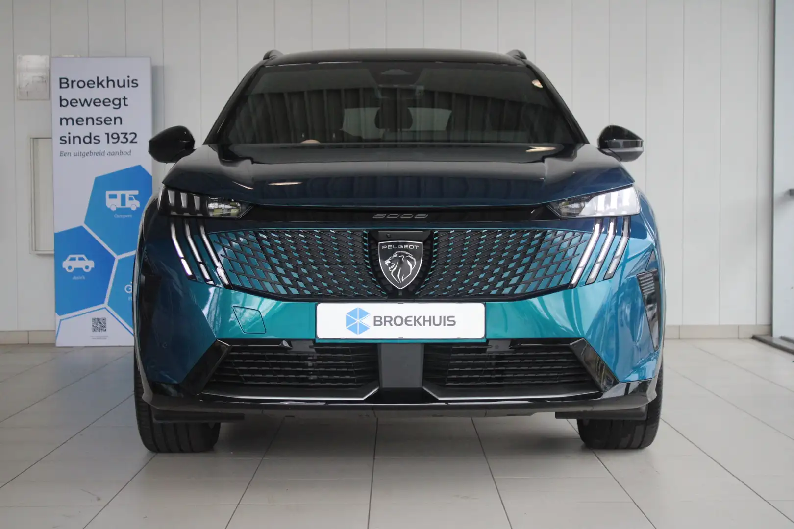 Peugeot 5008 e-5008 GT 73 kWh 210-PK LUXE UITVOERING | ORGINEEL Blauw - 2