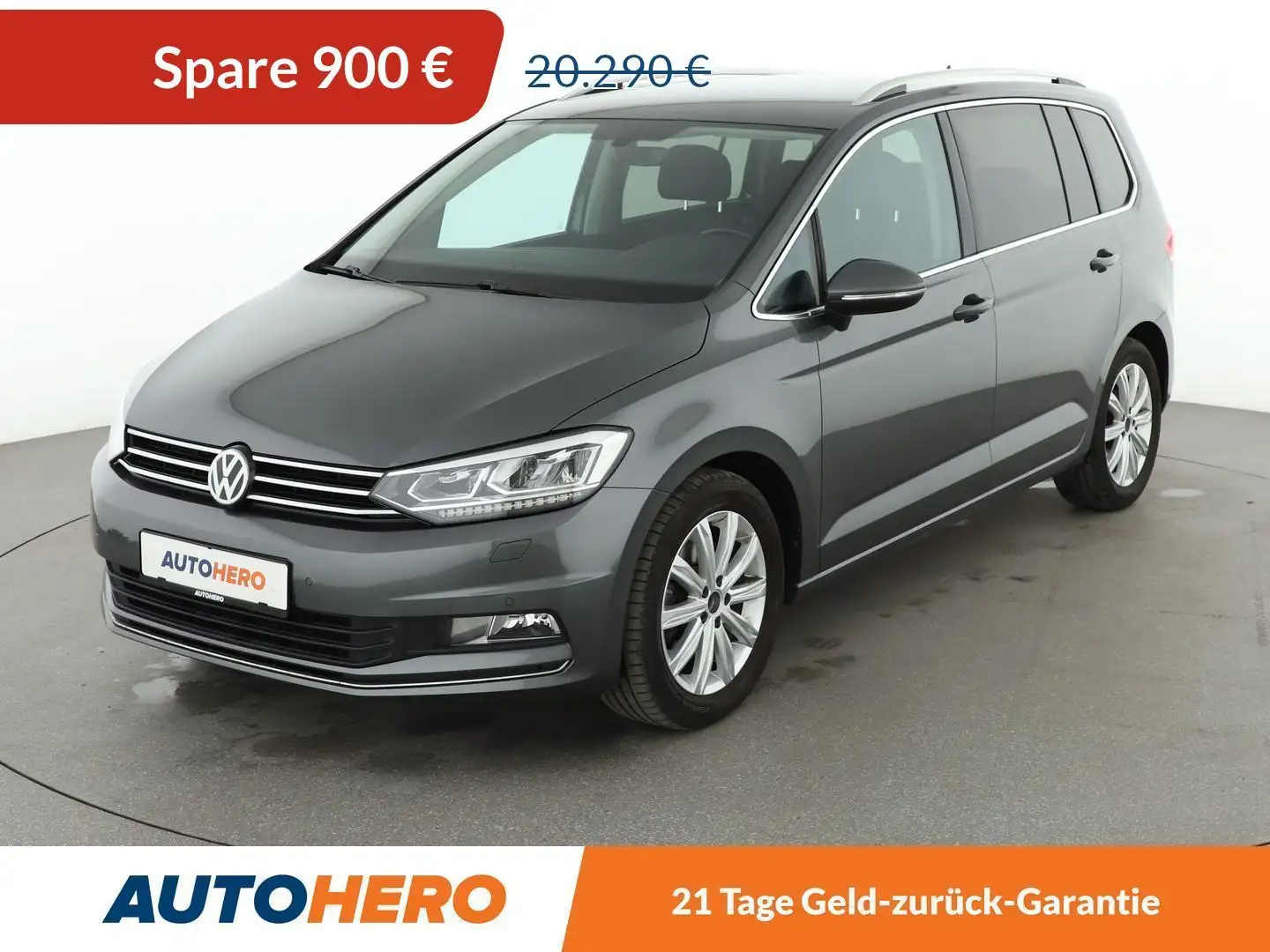 Volkswagen Touran 2.0 TDI Highline BMT *NAVI*LED*ACC*CAM*PDC*SHZ* Grau - 1