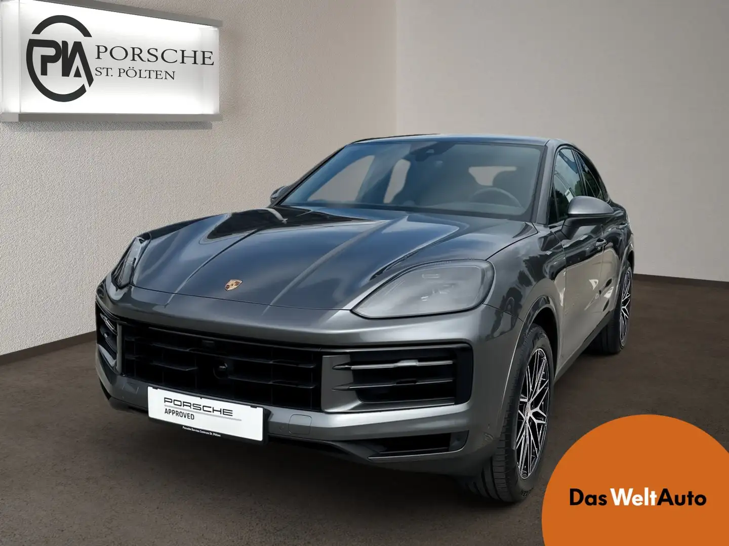 Porsche Cayenne E-Hybrid Coupé Gris - 1