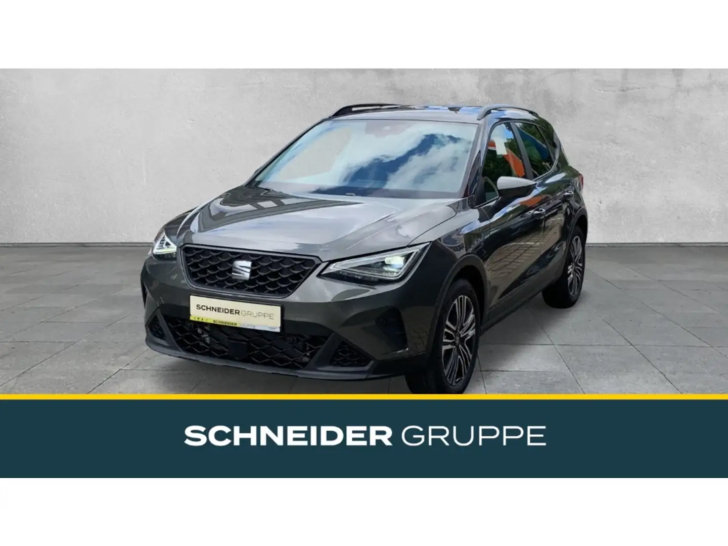 SEAT Arona Style Edition 1.0 116 PS 6-Gang NAVI+LED Grijs - 1