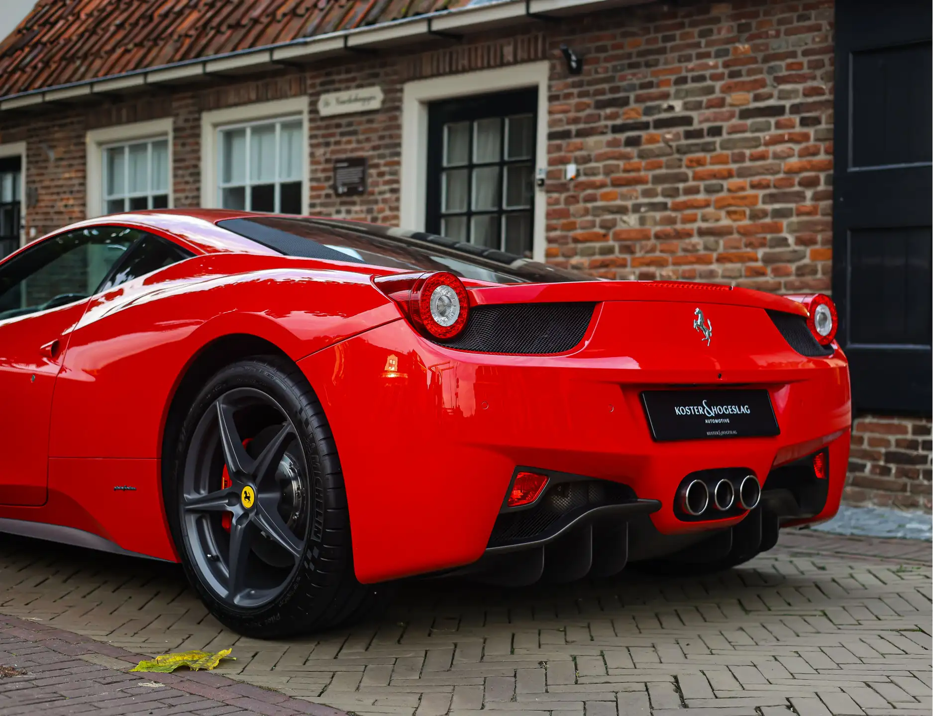 페라리 458 4.5 V8 2011 빨강 사진 5