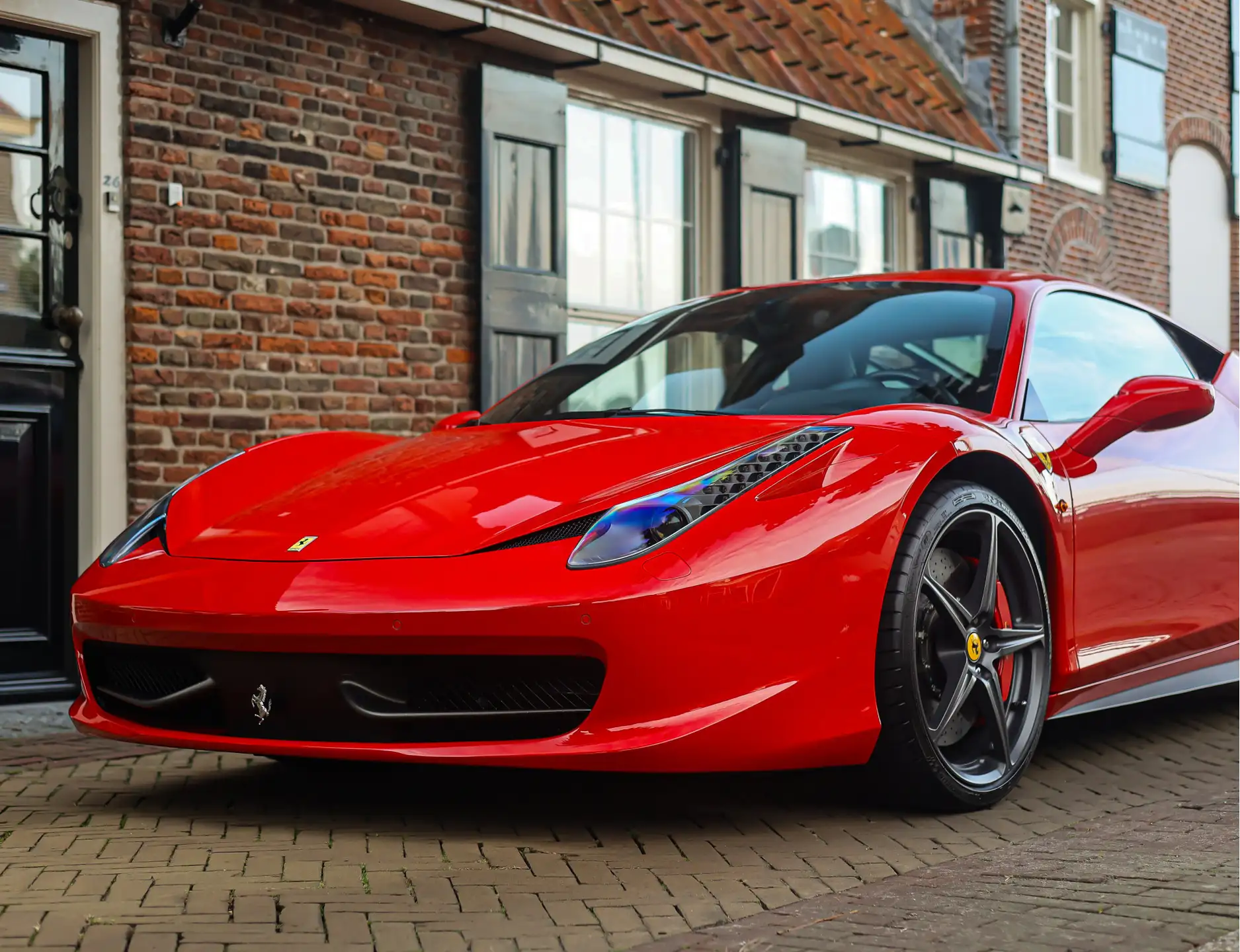 페라리 458 4.5 V8 2011 빨강 사진 3