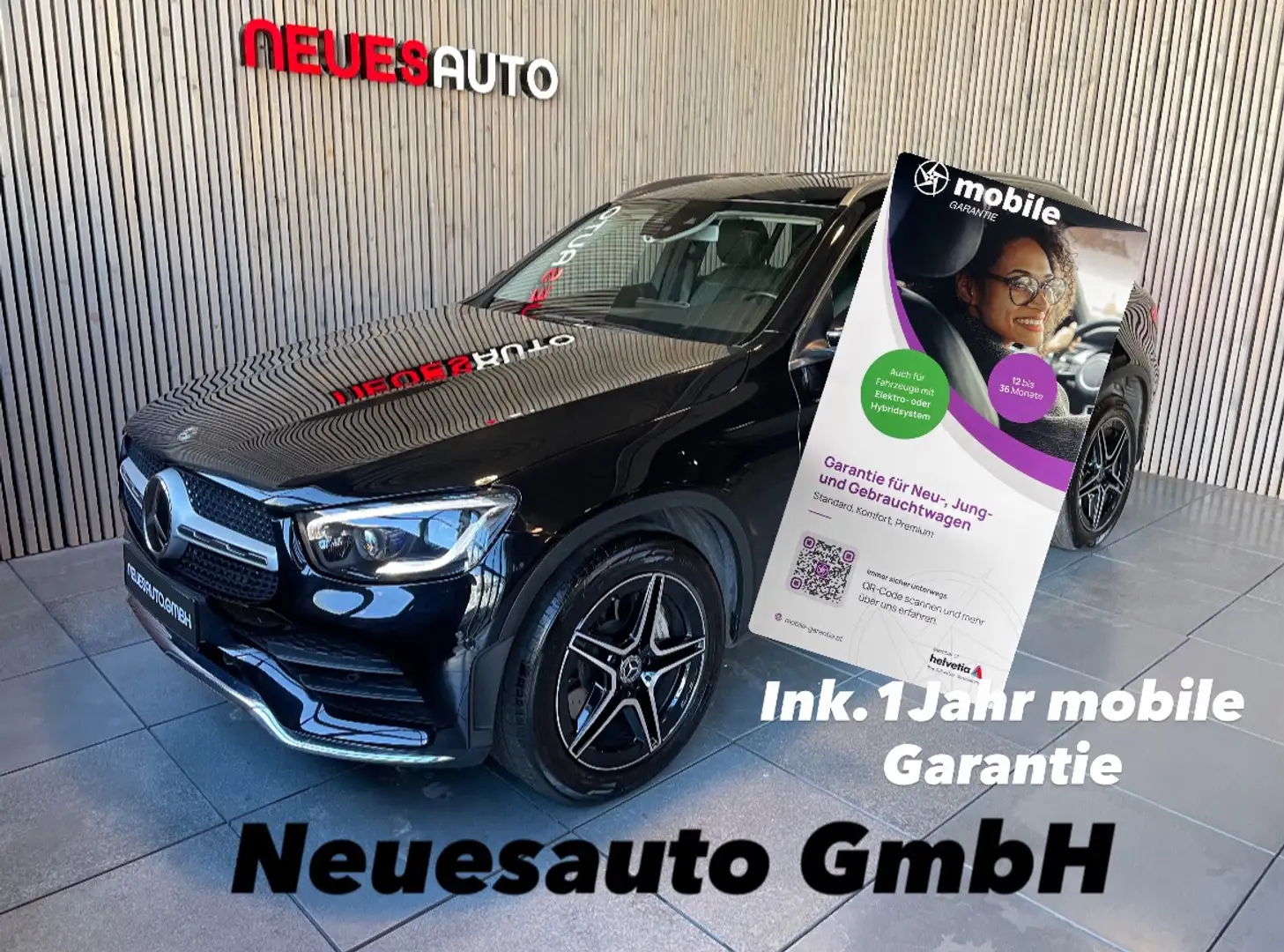 Mercedes-Benz GLC 220 d 4Matic *AMG*360°*Massage*ACC*Multibeam*Leder* Schwarz - 1