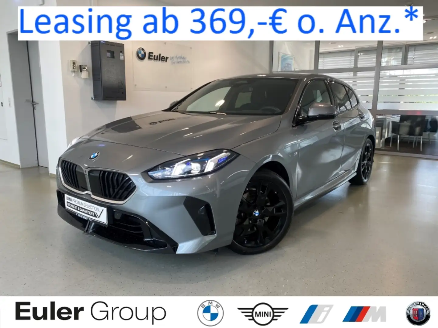 BMW 120 M Sport H/K HUD LCProf Memory PA+ DA+ Sonnenschutz Grau - 1