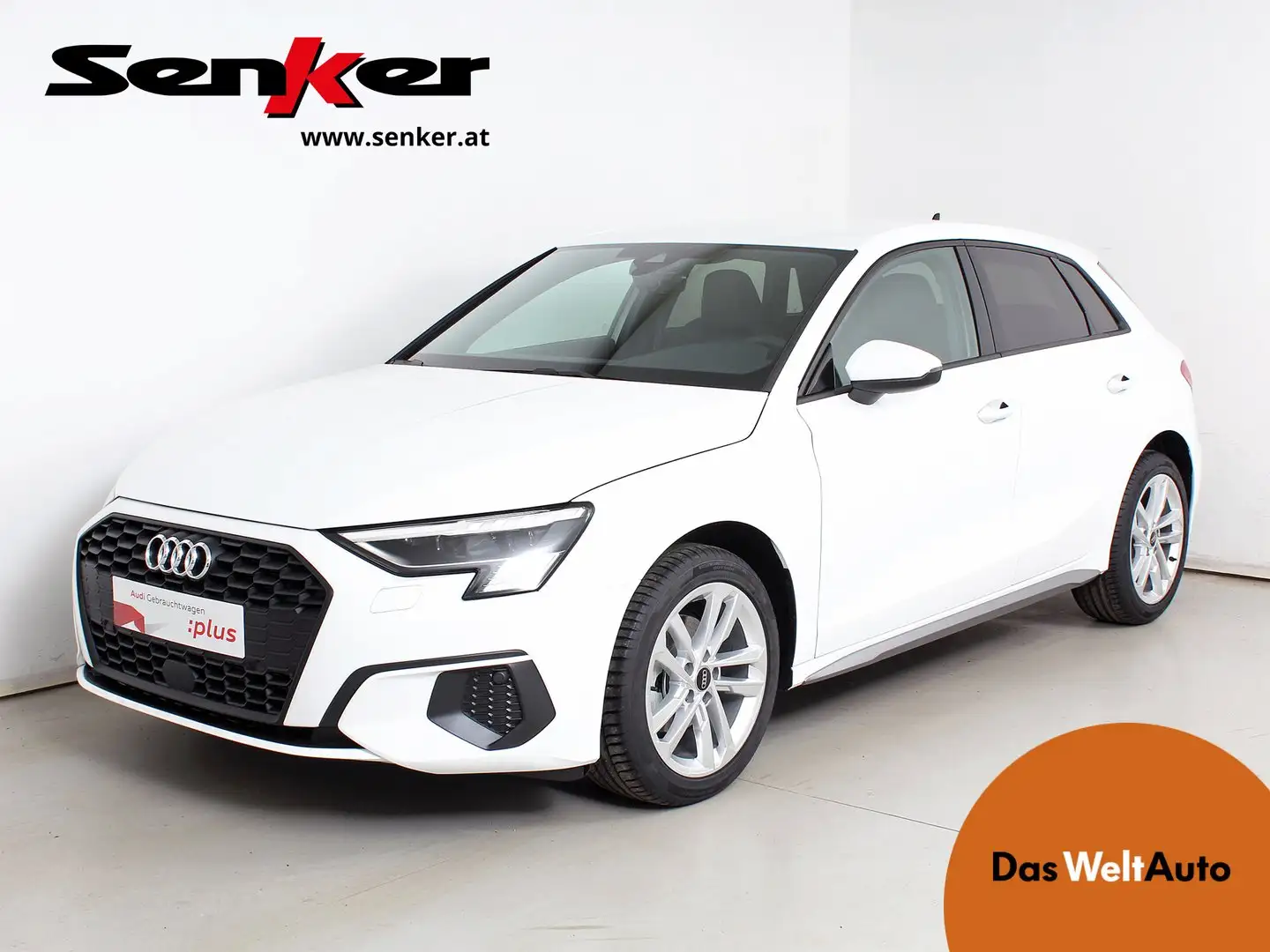 Audi A3 30 TFSI intense Blanc - 1